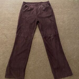 Vakko Dark Brown Suede Apparel vintage excellent condition and quality